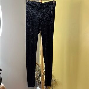 COPY - Black Velvet Leggings